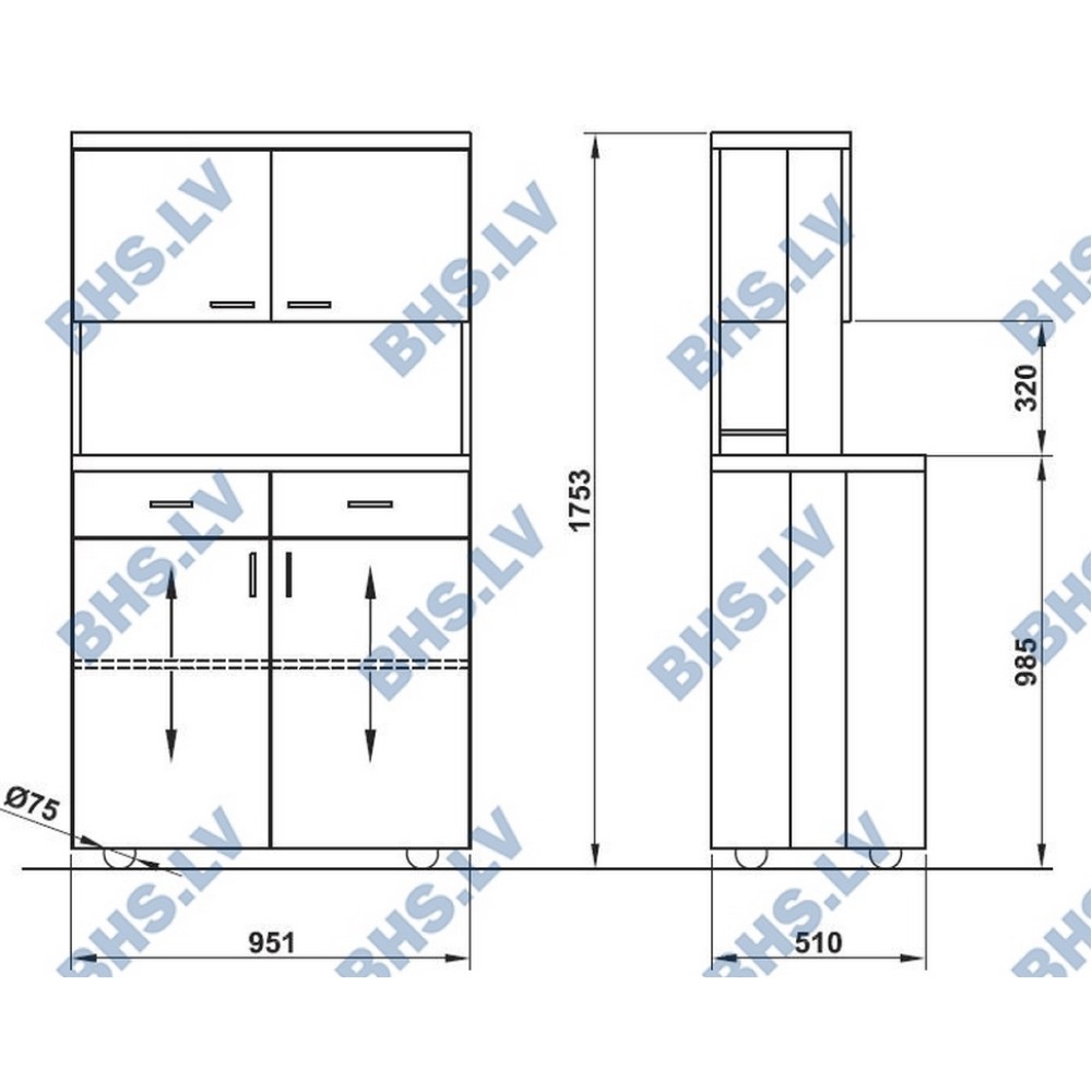 Buffet ALKOR2CH