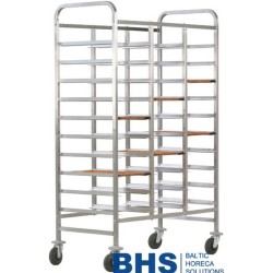 Reinforced trolley for 30 trays