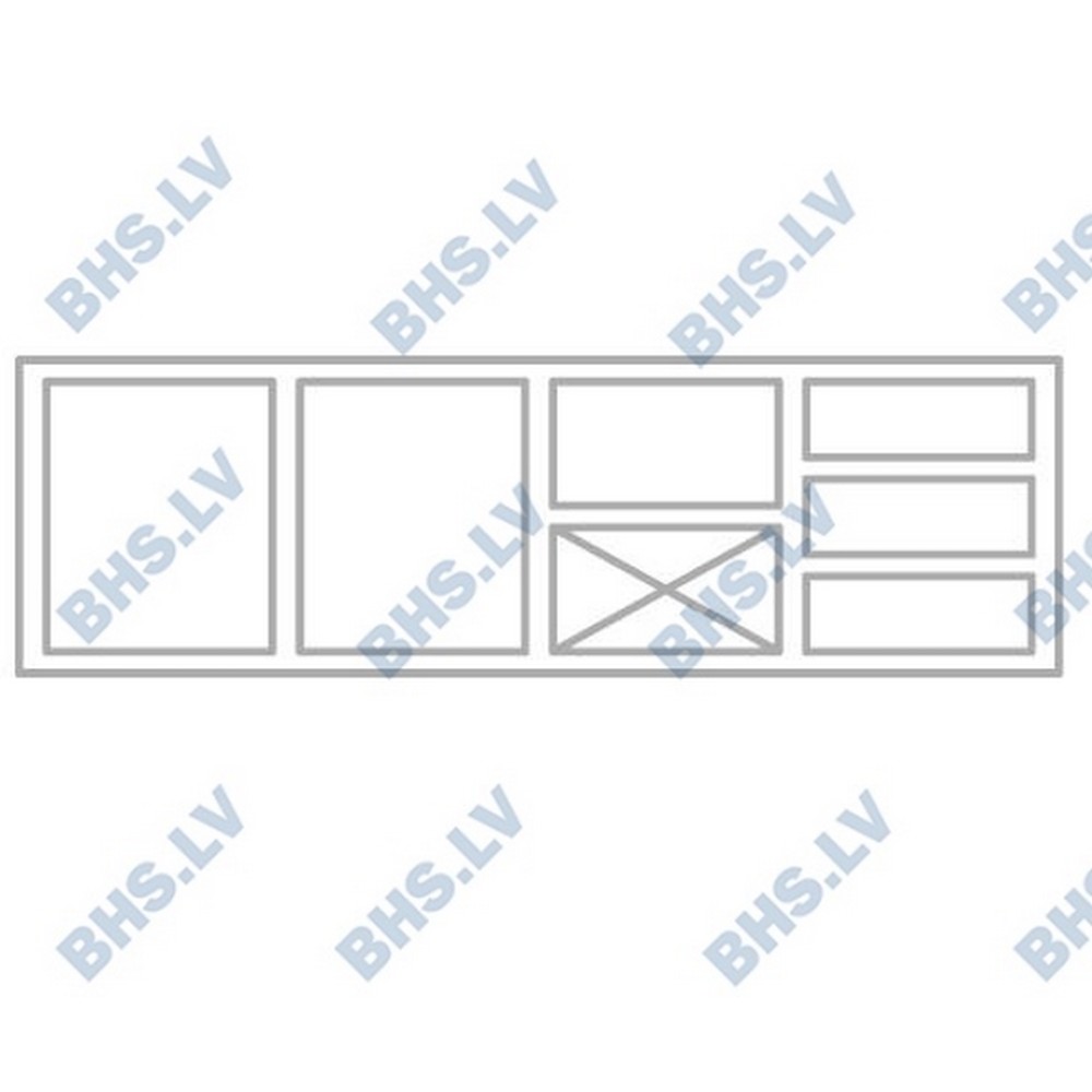 Cooling counter P342 1720 mm