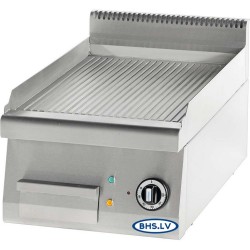 Electric grill ribbed 4.0 kW