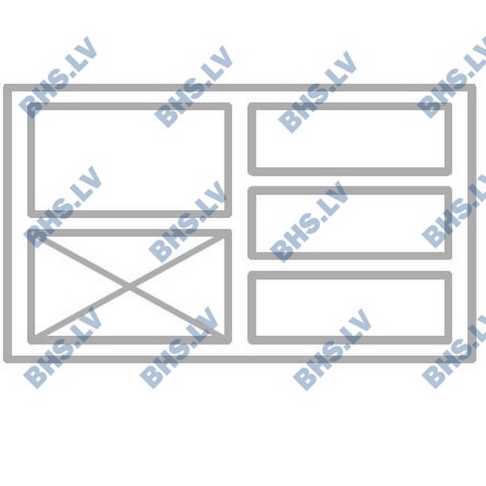 Saladette сounter P121 940 mm