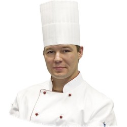 Le Chef ühekordse kasutusega müts, h 250 mm