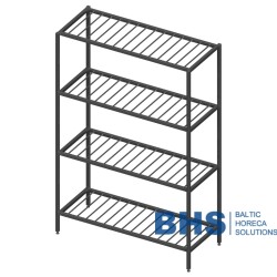 Grid shelves welded 900