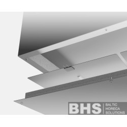 Drop-in bain marie basin 740 mm