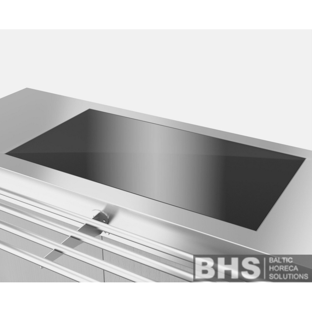 Built-In heated glass surface 1000 mm