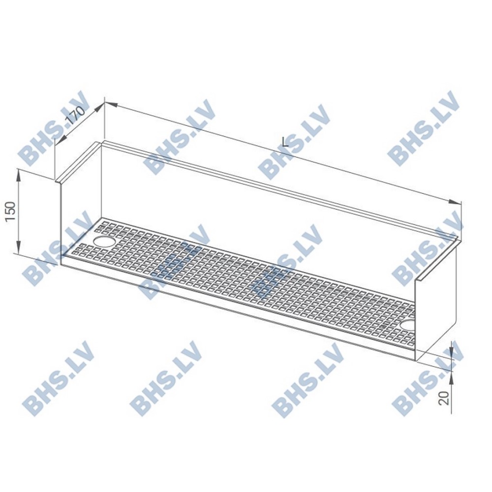 Drip-tray for coffee 700