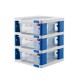 Food storage tower with containers 3xGN1/2  with lids