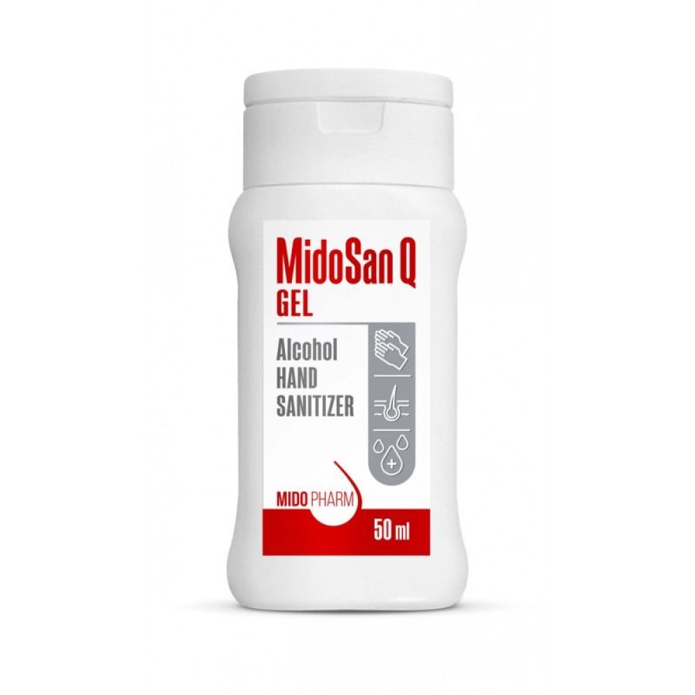 MidoSan Q GEL - hand desinfector, 50ml