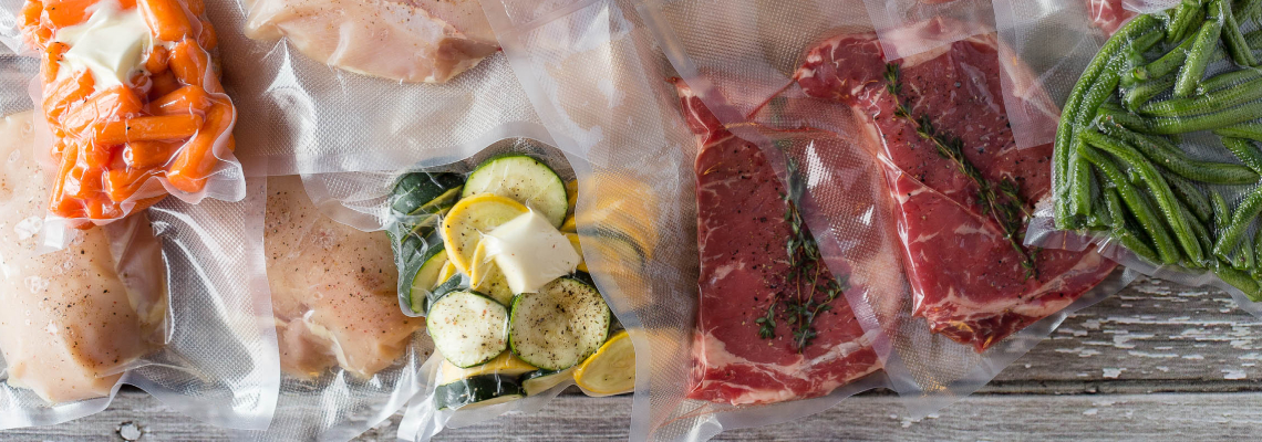 Vacuum packing is the best solution for food storing