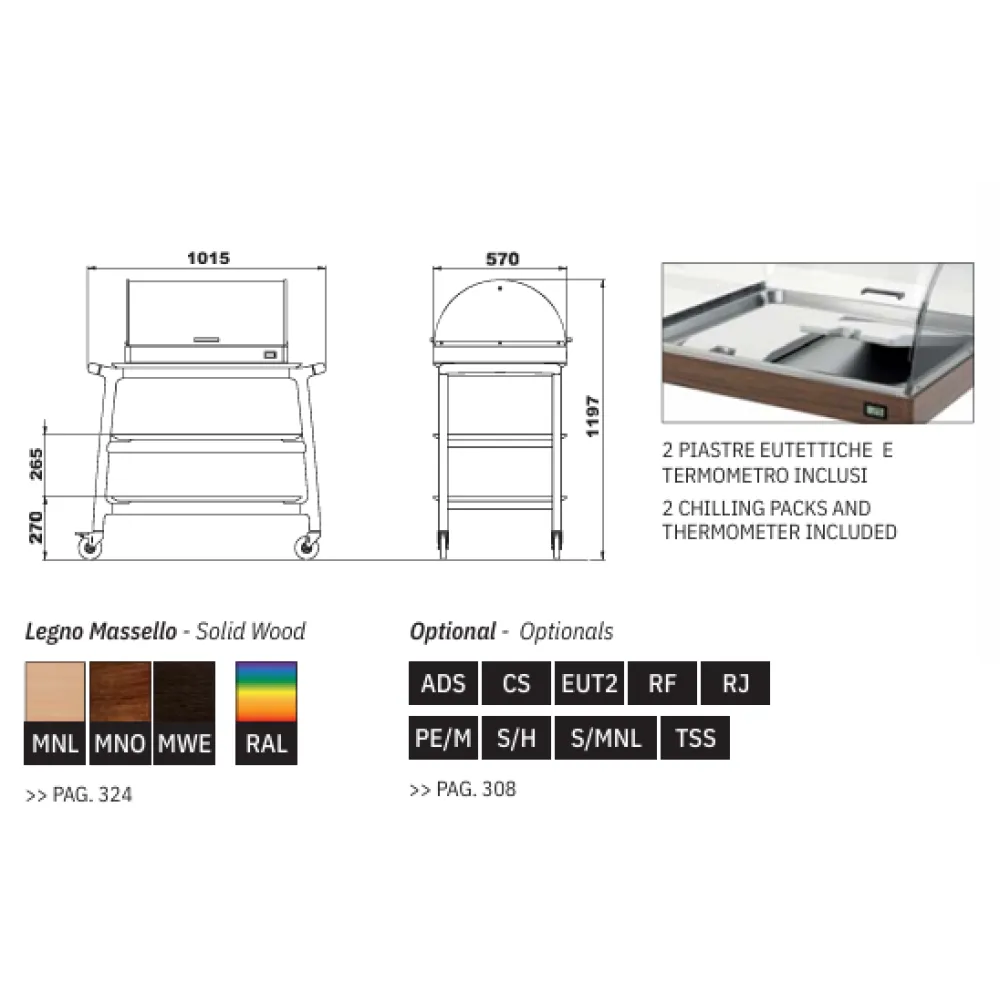Arianna REF2 - Külmutatud Ekraaniga Hooldustelg