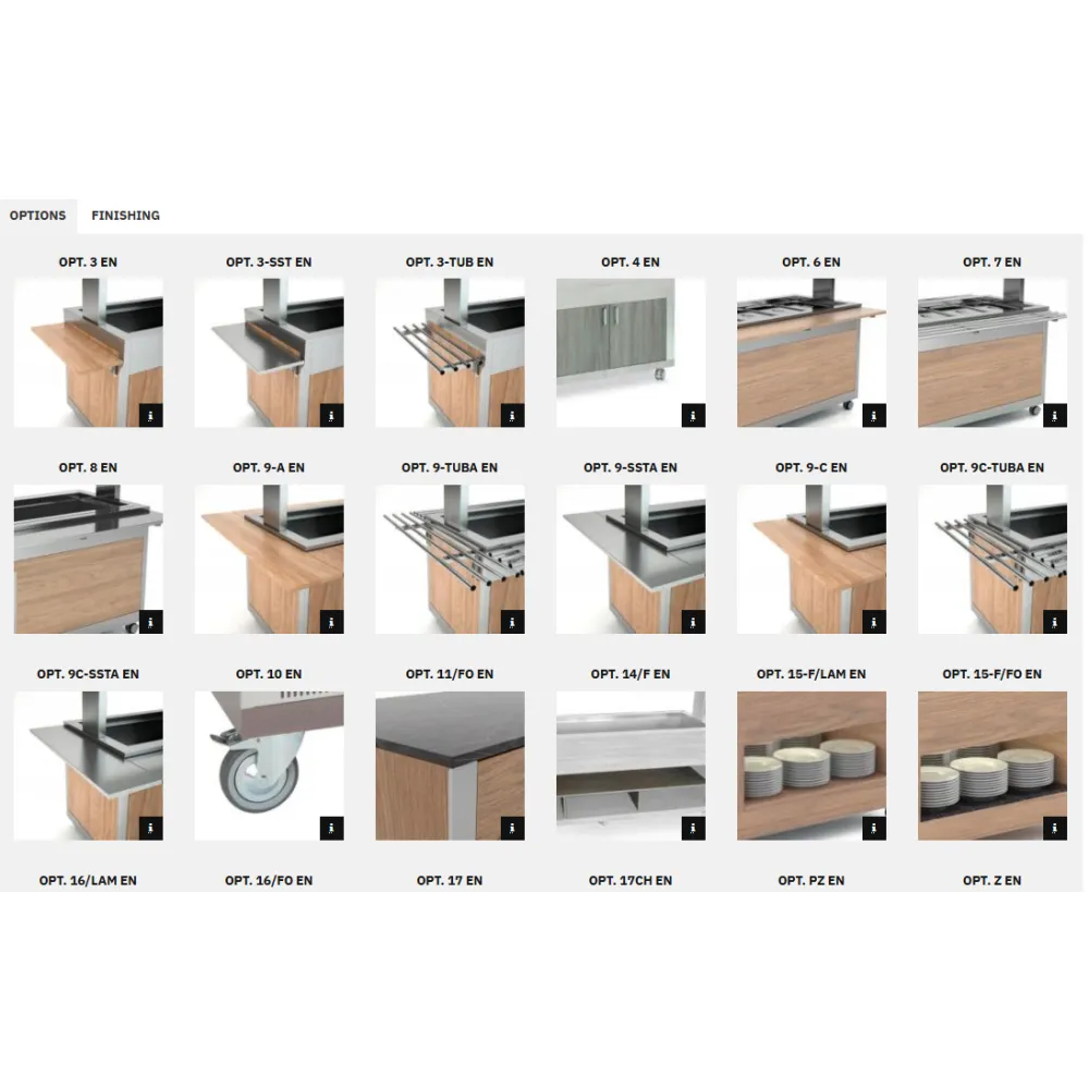 ŠALTASIS STALAS-BUFETAS ATHENA 5 PR/M