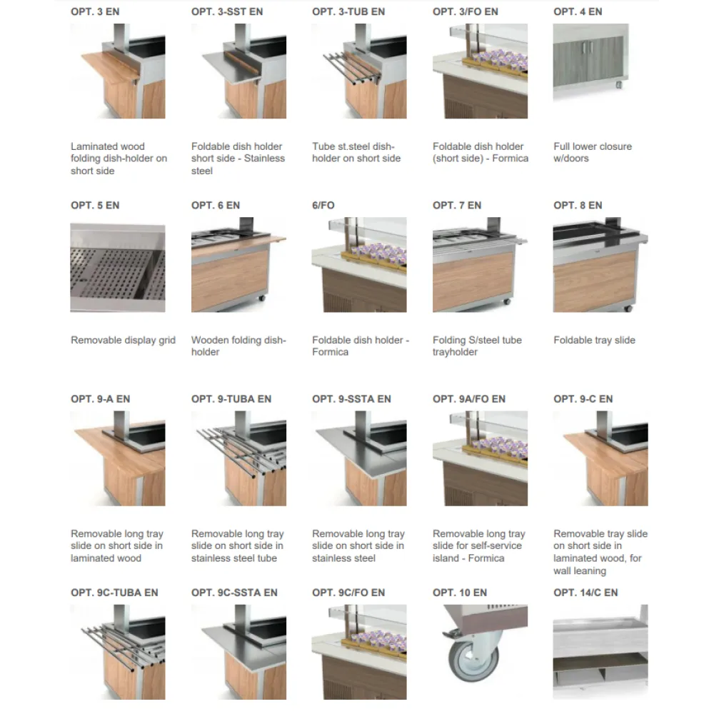 Горячий буфет ATHENA 3 BM/W