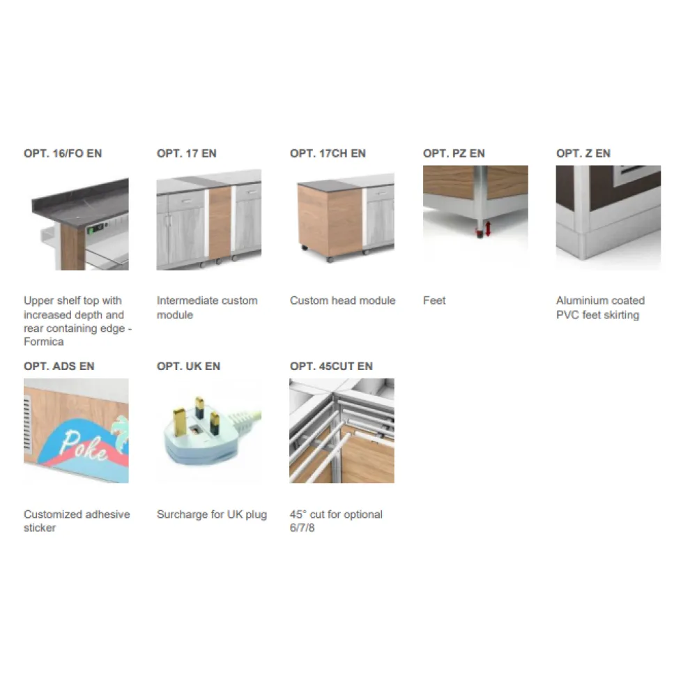 Buffet Chaud Marmite ATHENA 6 BM/W