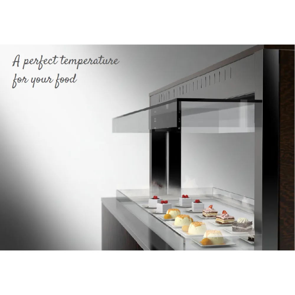 Горячий буфет ATHENA 6 BM/HALO с галогенными лампами