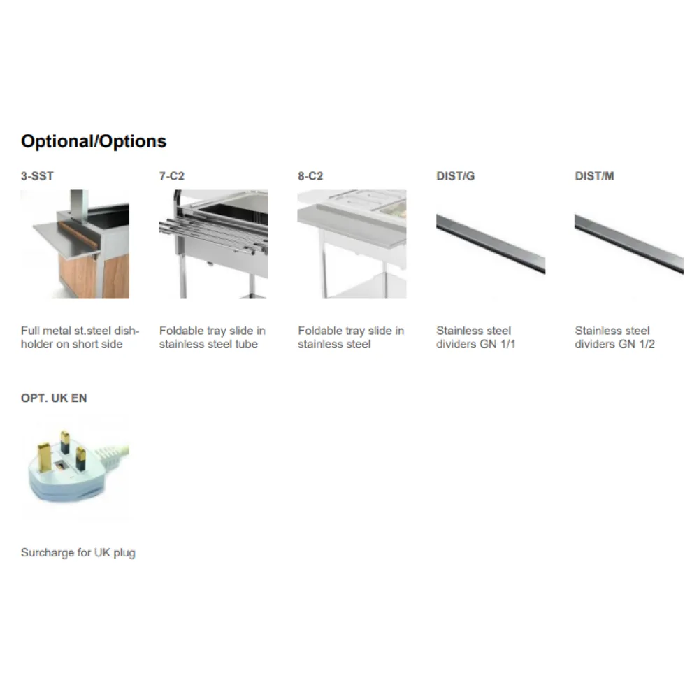 Marmitas 3 GN1/1 COMPASS 3