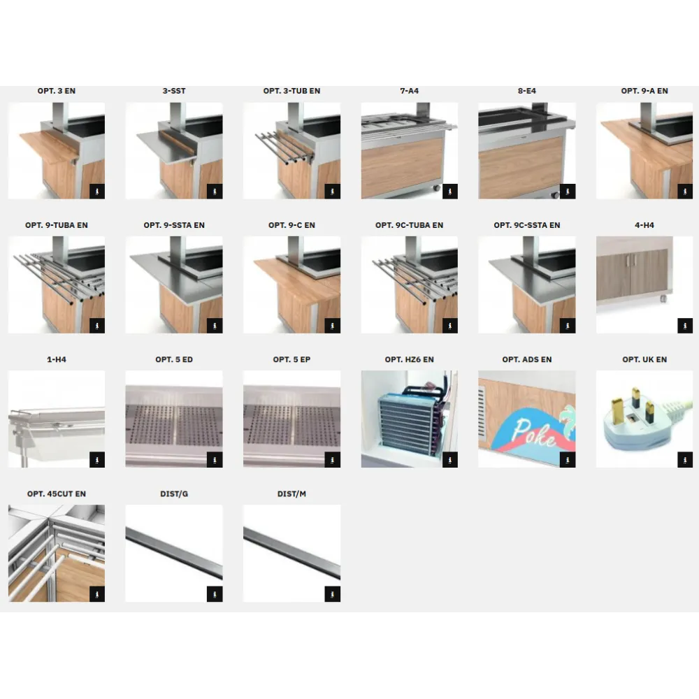 REFRIGERATED BUFFET HAPPY 4R