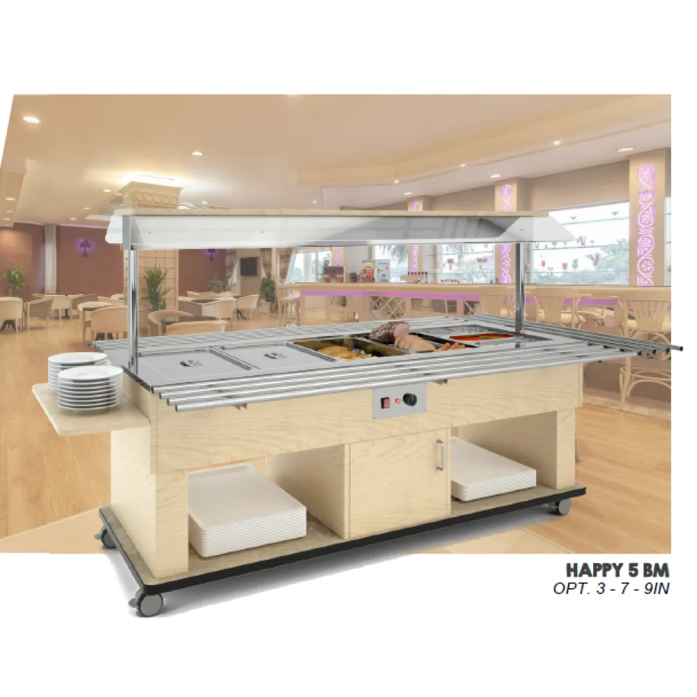 ГОРЯЧИЙ БУФЕТ-МАРМИТ HAPPY 5 BM