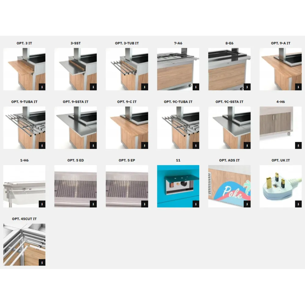 BUFFET RÉFRIGÉRÉ HAPPY 5R