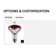 Lampe Chauffante Infrarouge Suspendue Helios Air P1