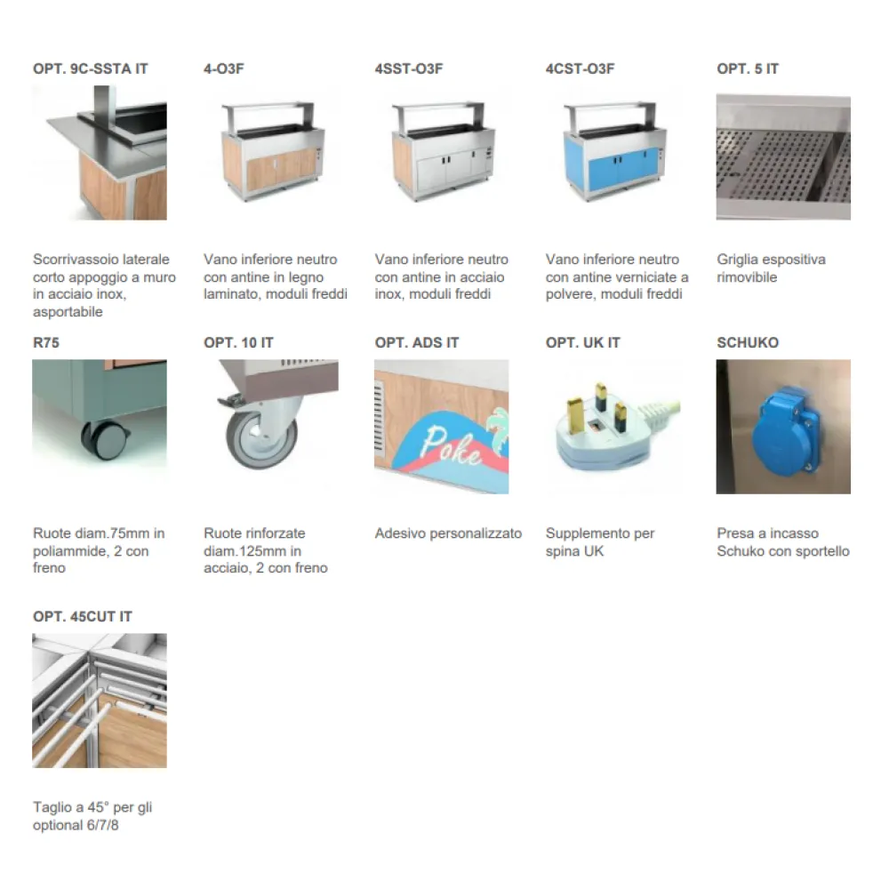 Charming Kids' Refrigerated Buffet