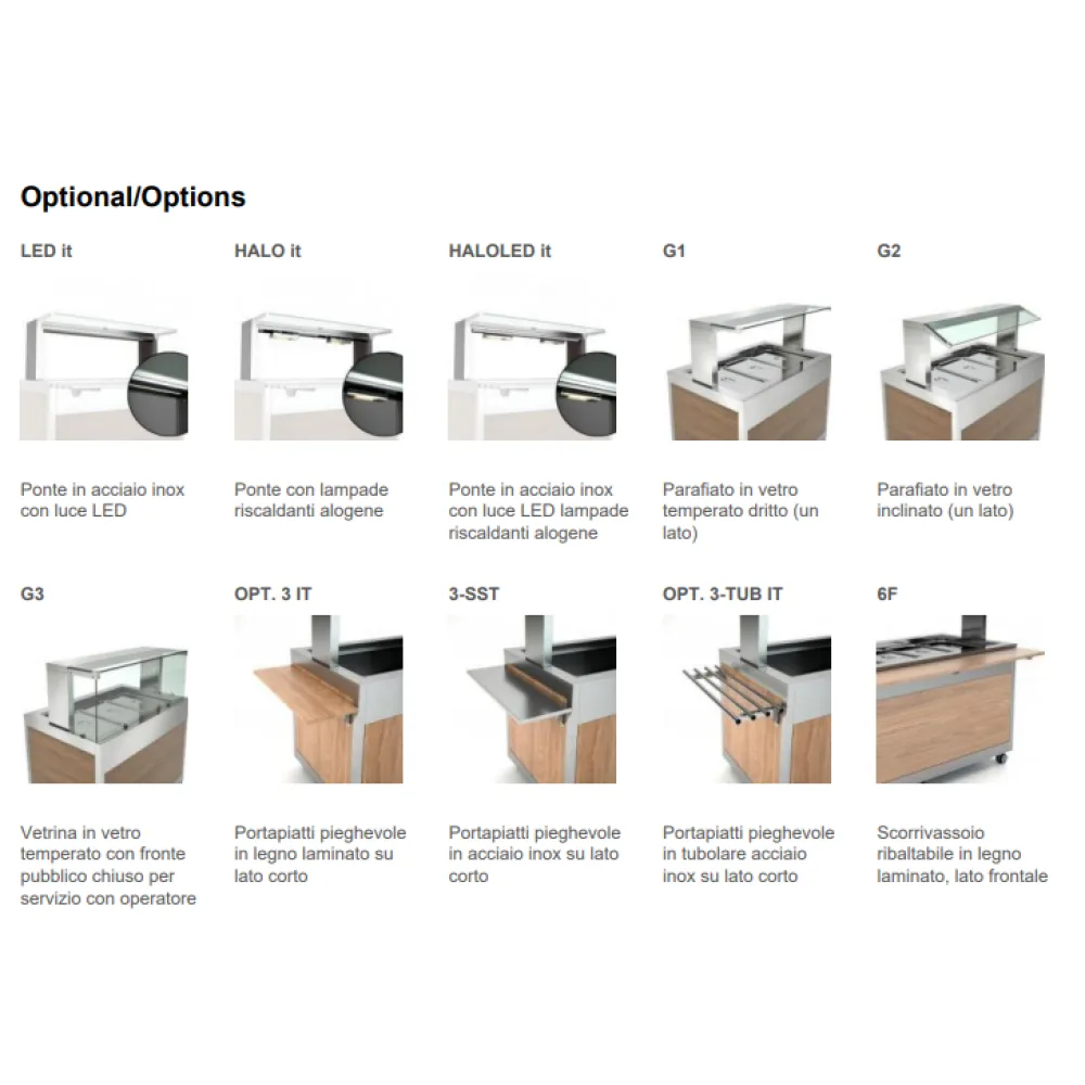 Charming Kids' Refrigerated Buffet