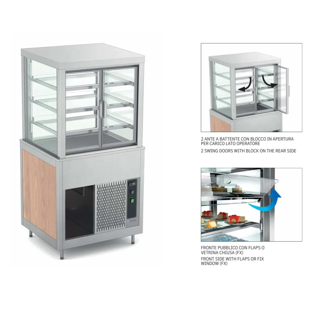 Витрина с вентилятором OMNIA 2DSP - Идеальное решение для вашего магазина