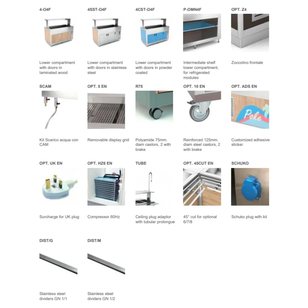 Buffet Réfrigéré OMNIA 5R