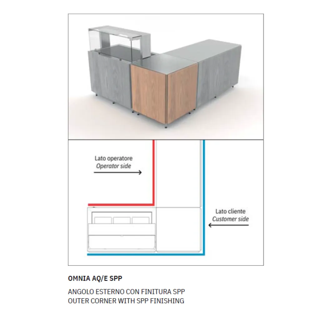 Kampinis Modulis OMNIA AQ/I - Pritaikytas Jūsų Erdvėms