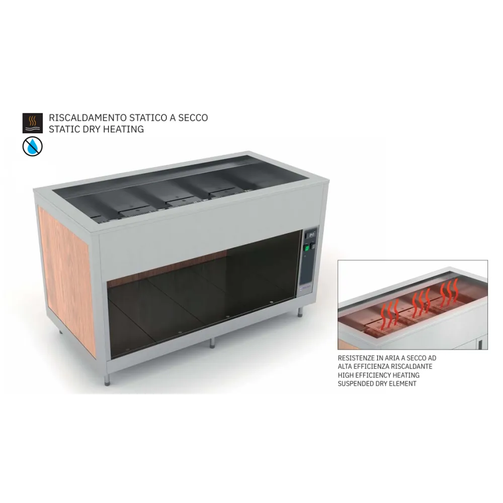 СУХОЙ ПОДОГРЕВНОЙ БУФЕТ OMNIA 5 DRY