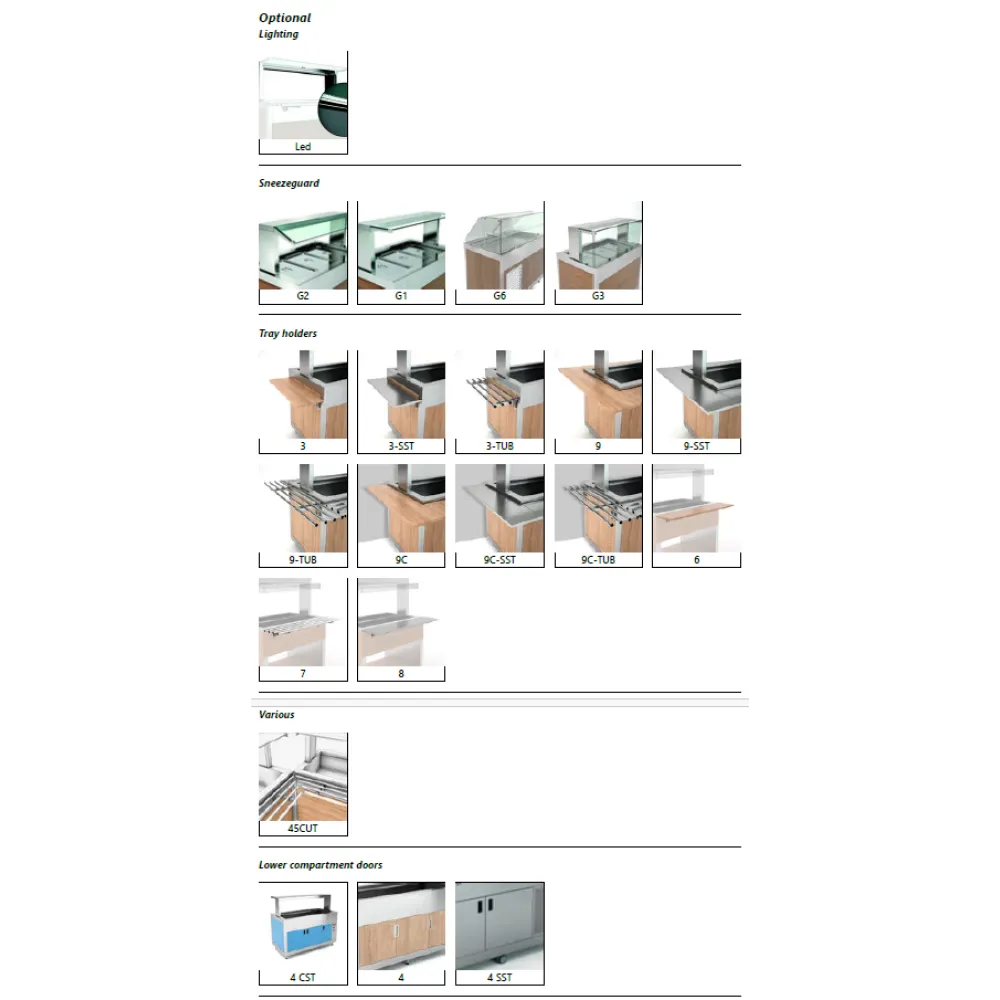 Buffet Réfrigéré OMNIA Chic