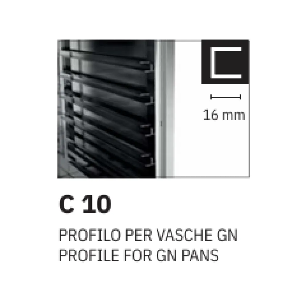 Chariot de Réchauffement Inox Thermovega 1SH C10