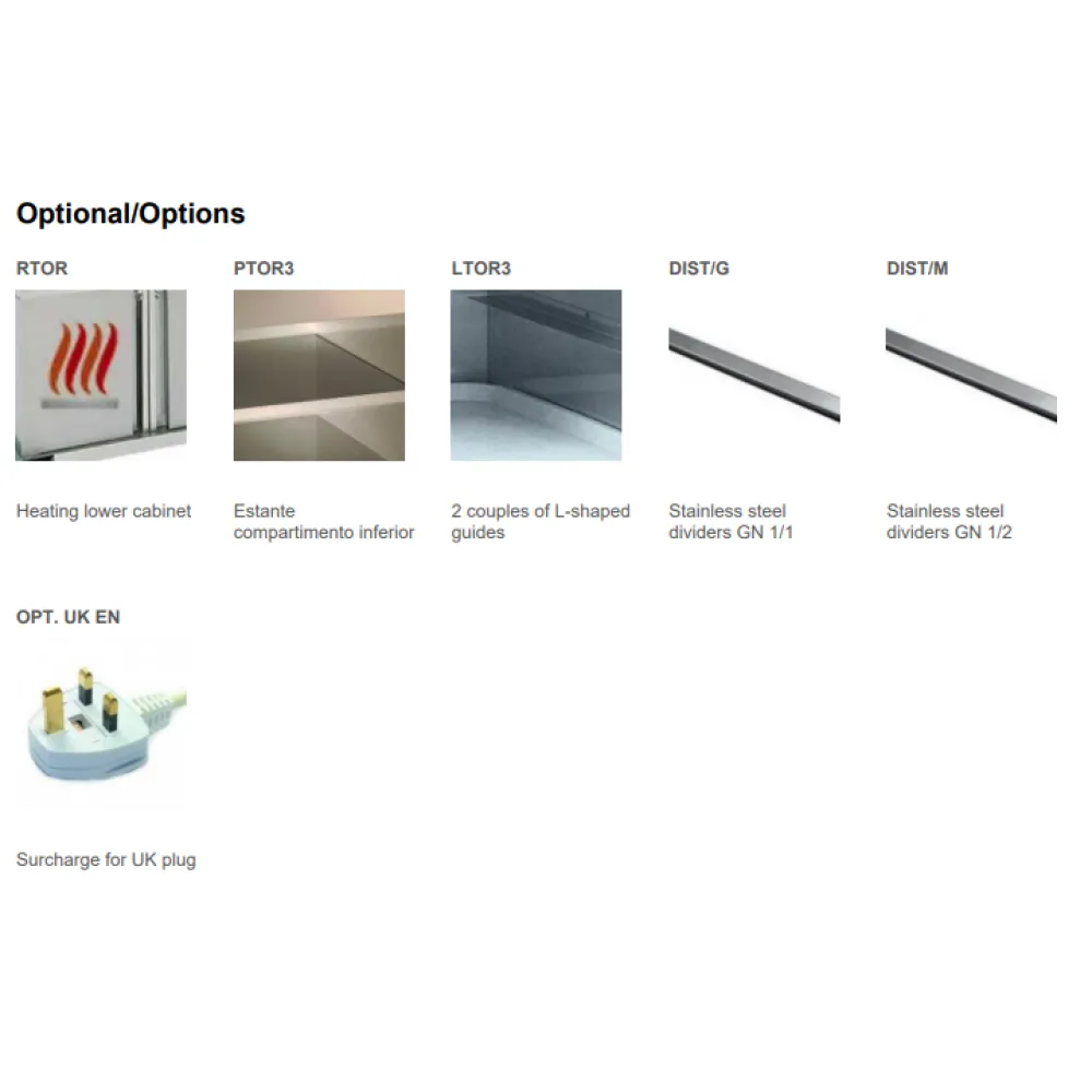 Pārvietojams marmīts ratiņi 3 GN1/1 TORO