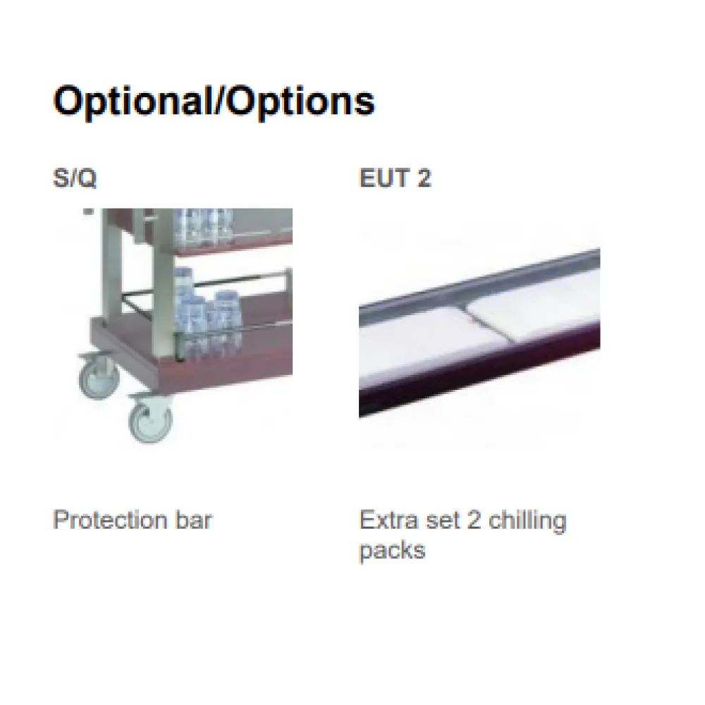 Elegant Serving Trolley with Glass Dome - Artemide EUT
