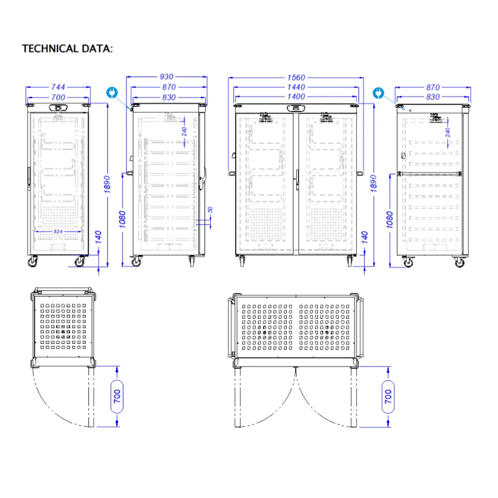 Professionaalne Ühekordne Köetav Banketikapp