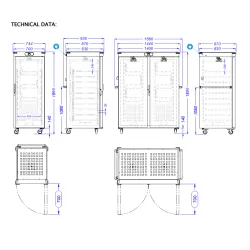 Ühekordne köetav banketikapp