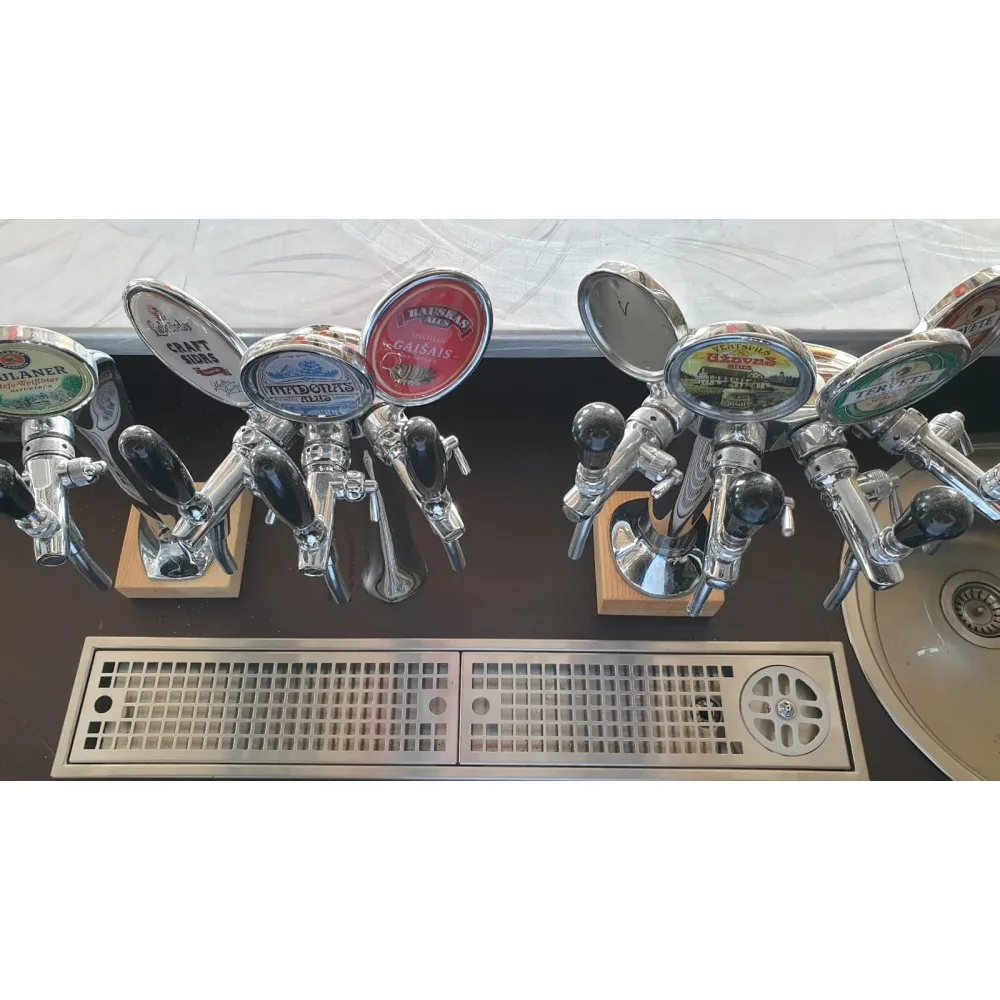 Инновационная дренажная система с ополаскивателем для бокалов