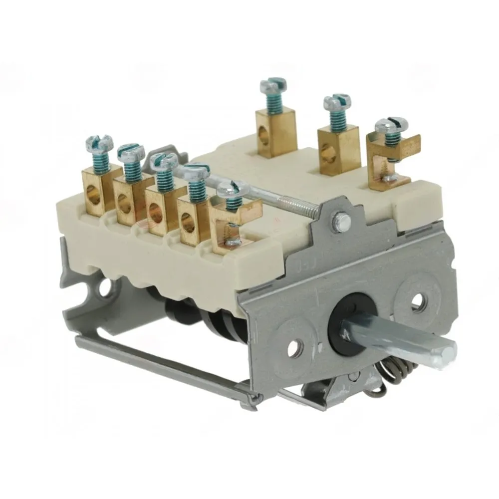 Vykdymo jungiklis su 7 veikimo pozicijomis