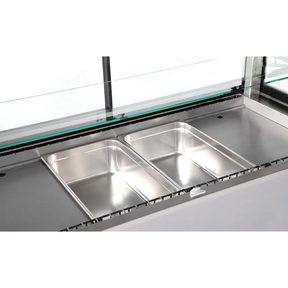 Professionaalne Külmekraan Lükandustega 1200x700x1440