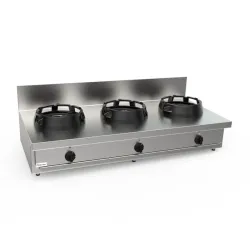 Gaasiga WOK pliit 1500x700mm LS03150070BB