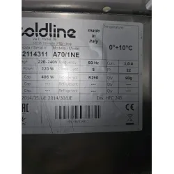 Vähekasutatud Coldline külmik 700 L