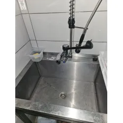 Professionaalne roostevabast terasest valamu