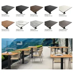 Terrassi lauaplaat HPL Compact 590×500 mm