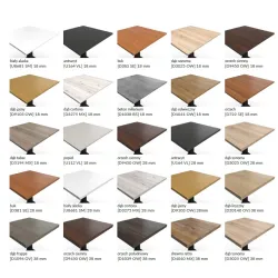 Melamiinist lauaplaat 18 mm, 600×600 mm