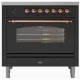 Pliit ahjuga Nostalgie P09PNE3, 4 põletit + 1 pikendatud põletit