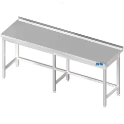 Metal table without shelf 2200