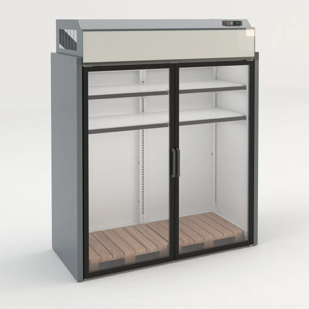 Ledusskapis ar paletēm un ratiņiem