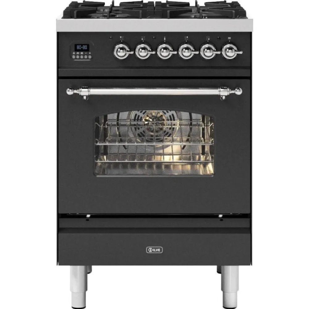 Plīts ar cepeškrāsni Nostalgie P06NE3 4 degļi