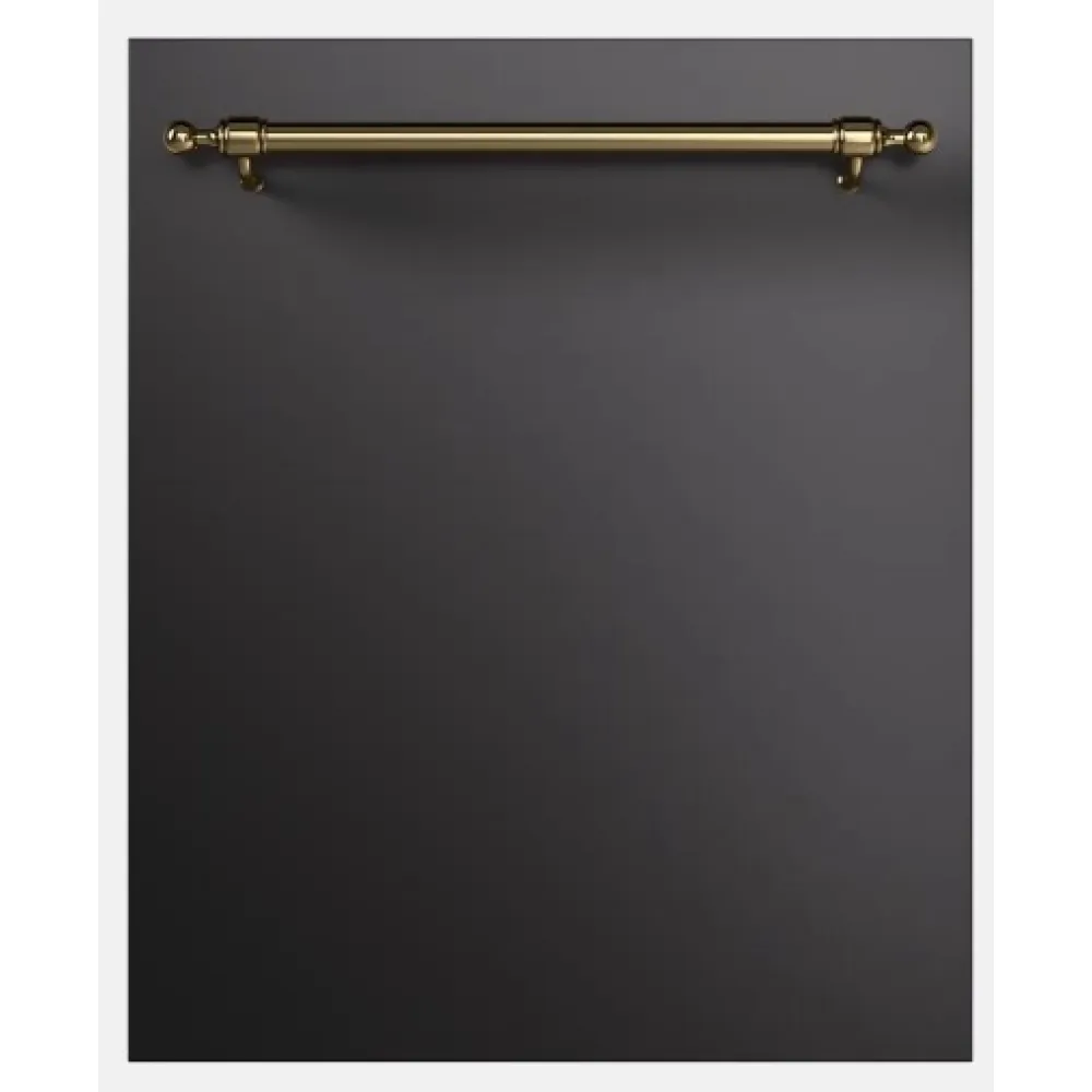 Stilīgs iebūvēts trauku mazgājamās mašīnas panelis ar Nostalgie rokturi