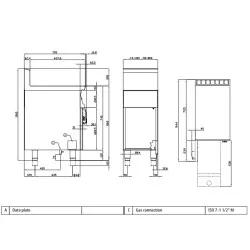 Gaasfritüür 18+18 liitrit Mod F2/18-78G