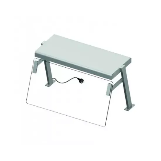 Apsauginis stiklas su apšvietimu